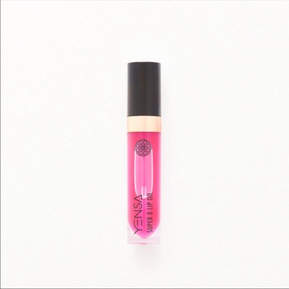Yensa Full Sized Super 8 LIp Oil in Pink Shine New in Box